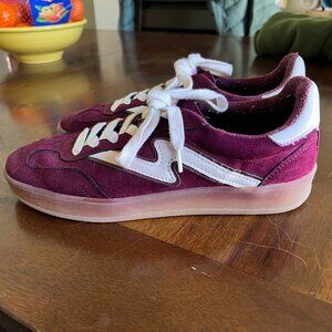 Burgundy Madden Girl Sneakers